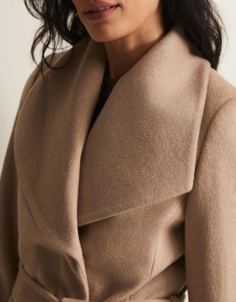 Nicci Wool Belted Coat