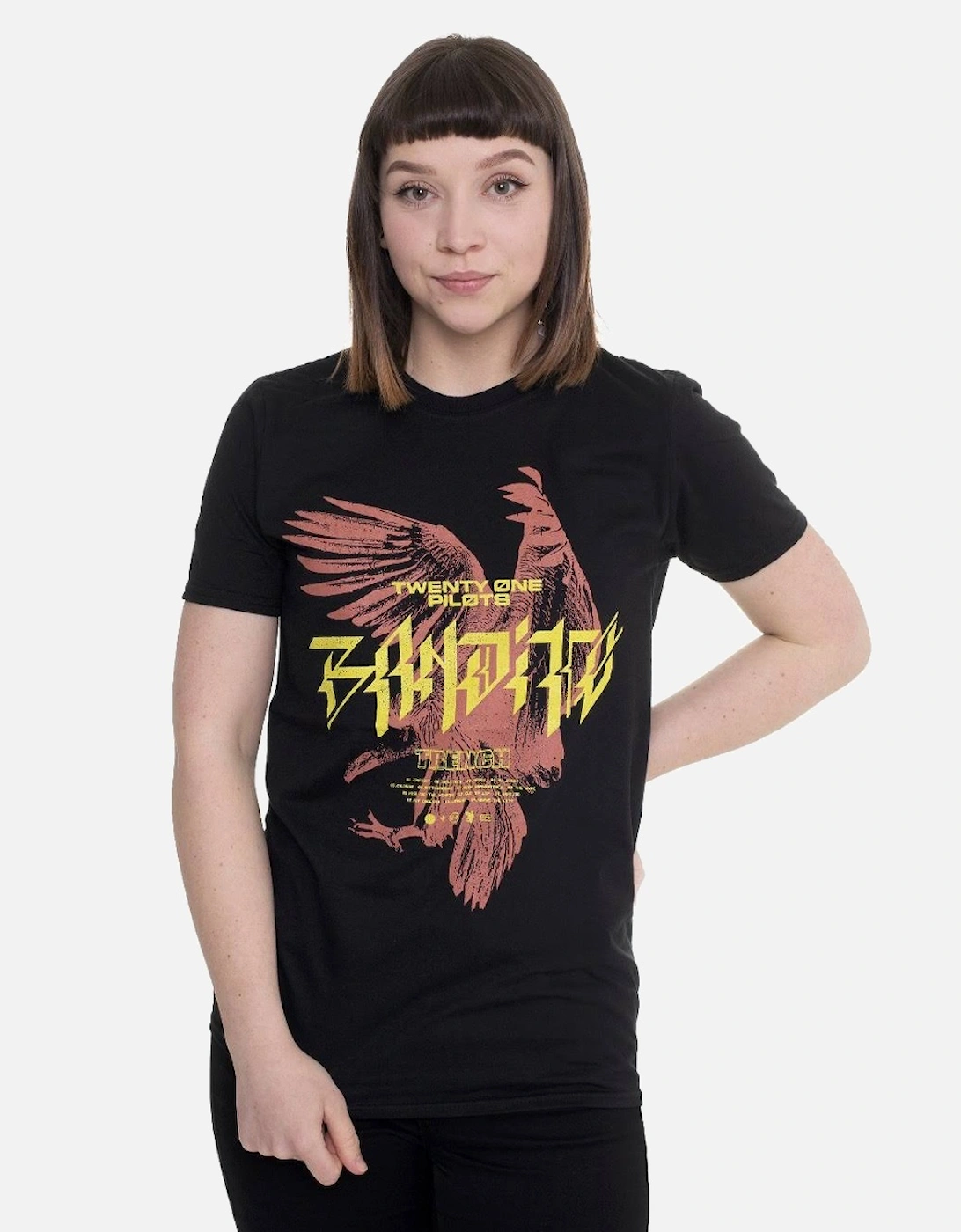 Unisex Adult Bandito Bird Cotton T-Shirt, 2 of 1