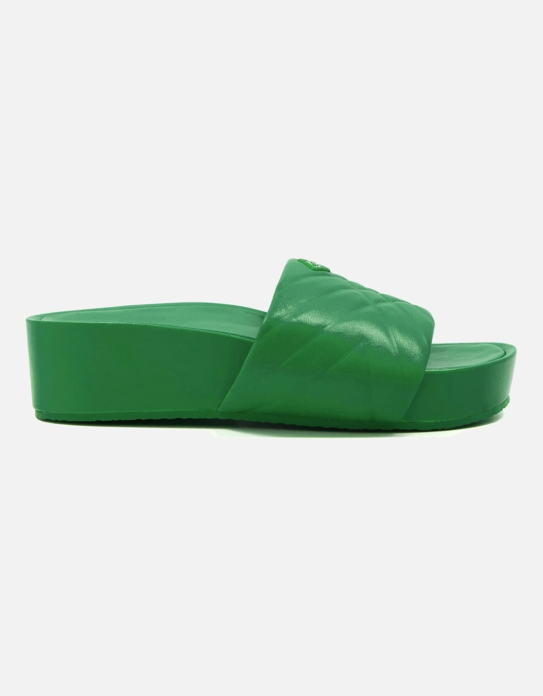 Ladies Kygo - Quilted Strap Flatform Sliders
