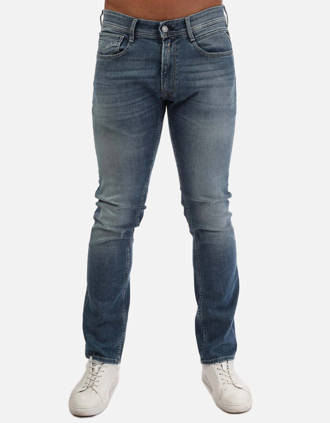 Mens Rocco Comfort Fit Jeans, 5 of 4