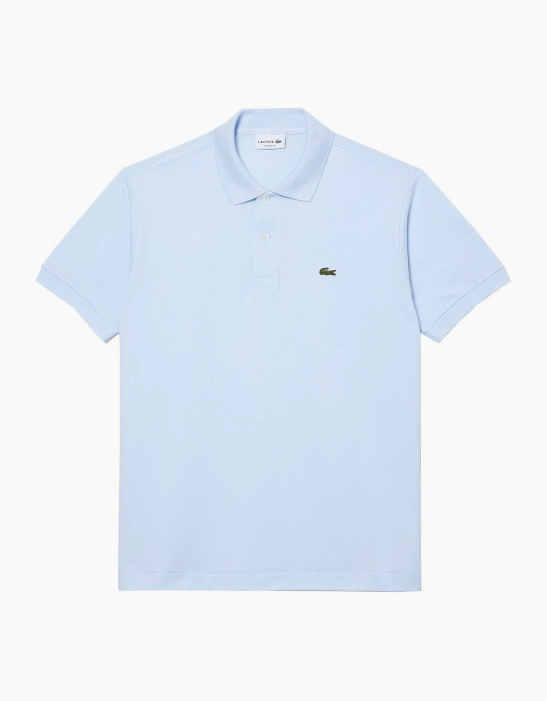 Lacoste Men's Blue Light Classic Short Sleeved Polo Shirt  48 Size 7