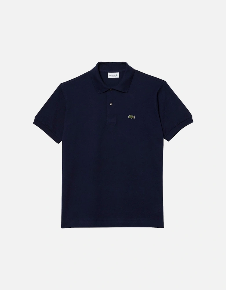 Men's Navy Classic Short Sleeved Polo Shirt