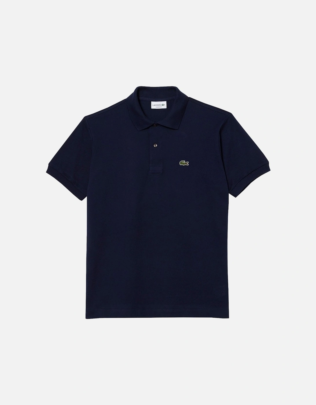 Men's Navy Classic Short Sleeved Polo Shirt, 5 of 4