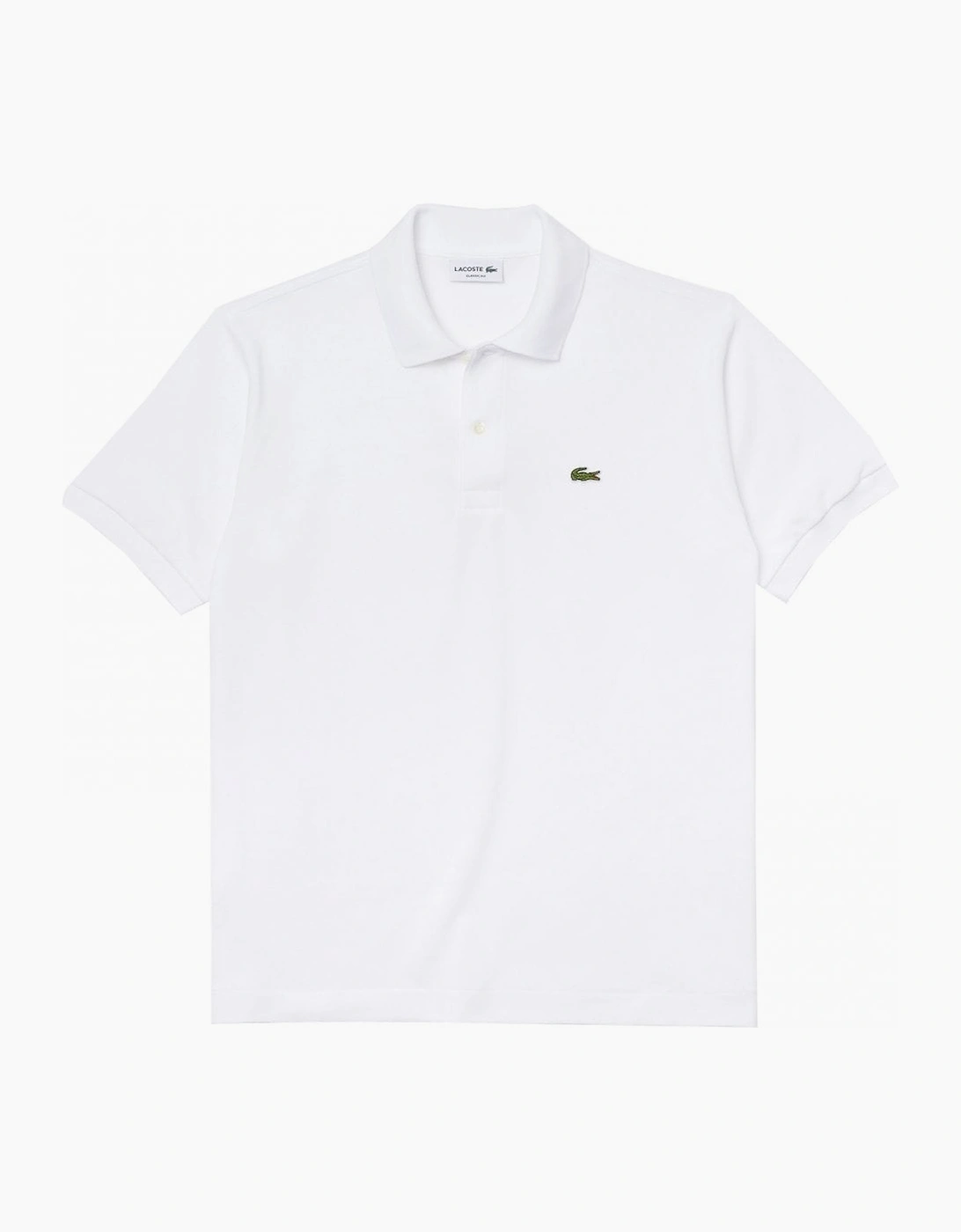 Lacoste Men's White Classic Short Sleeved Polo Shirt  48 Size 7