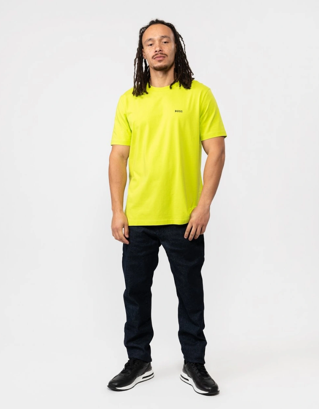 BOSS Green Tee Mens Crew Neck T-Shirt