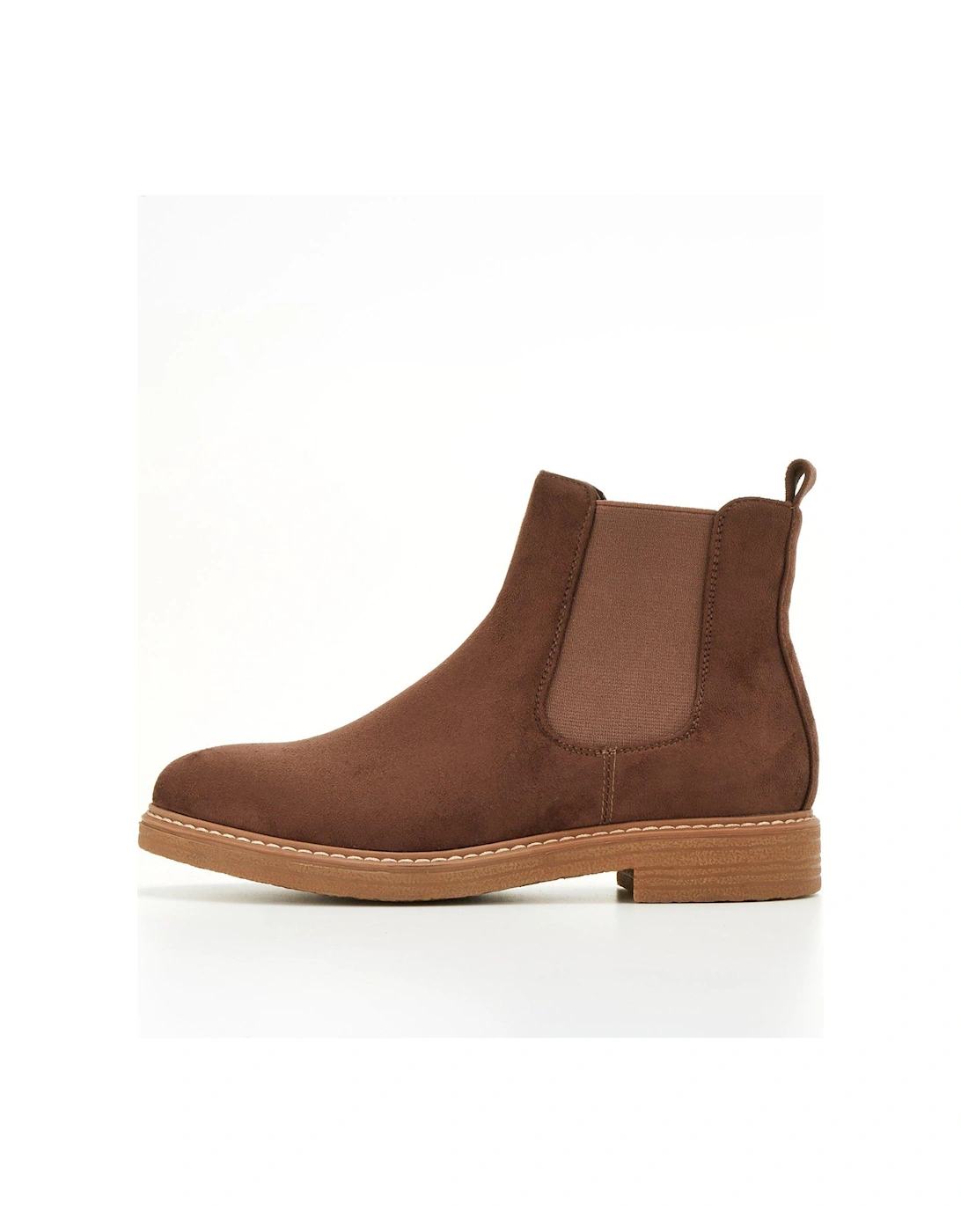 Wide Fit Crepe Sole Chelsea Boot, 3 of 2