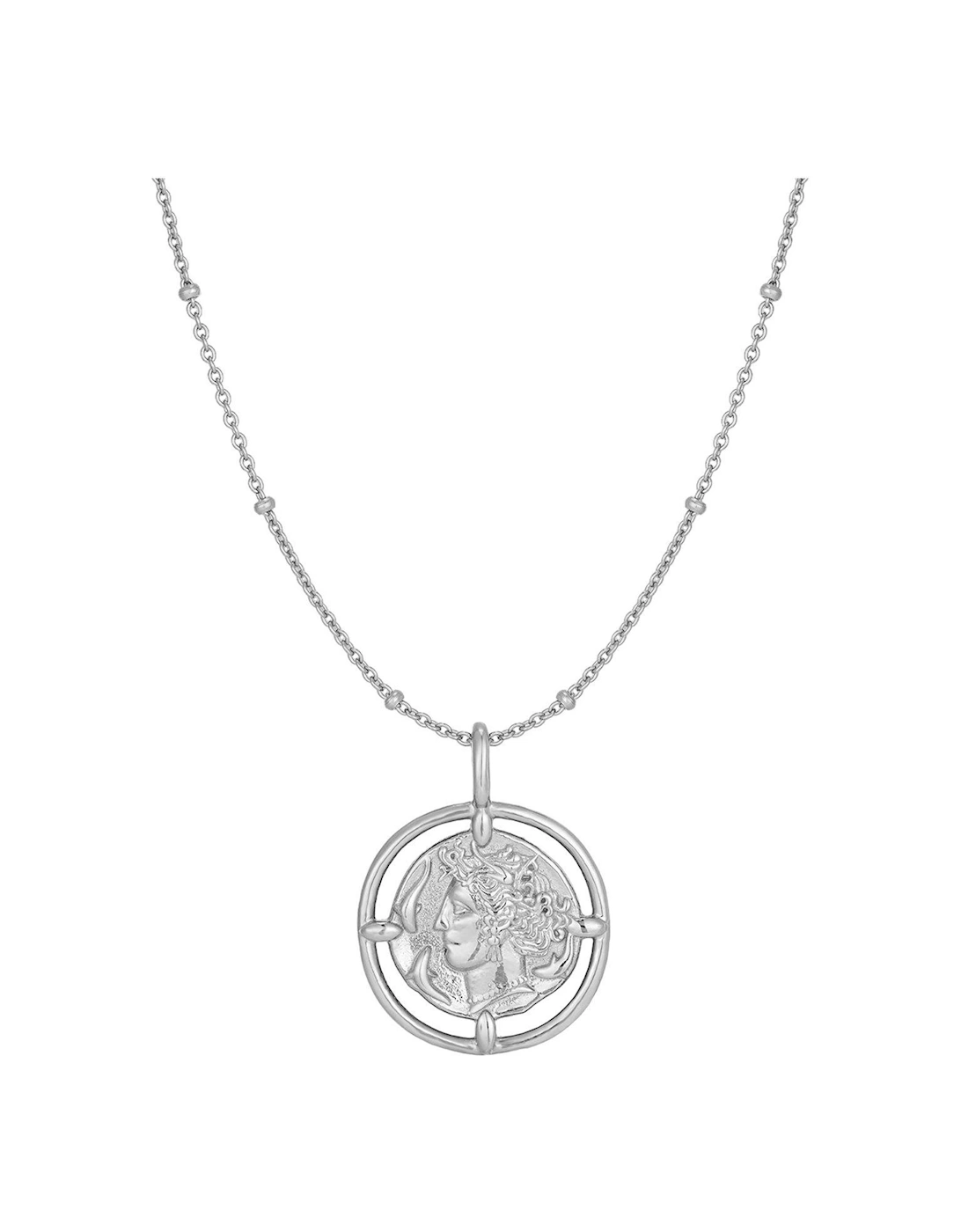 Coin Medallion Necklace, 2 of 1