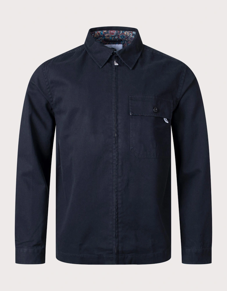 Wonderwall Paisley Zip Overshirt