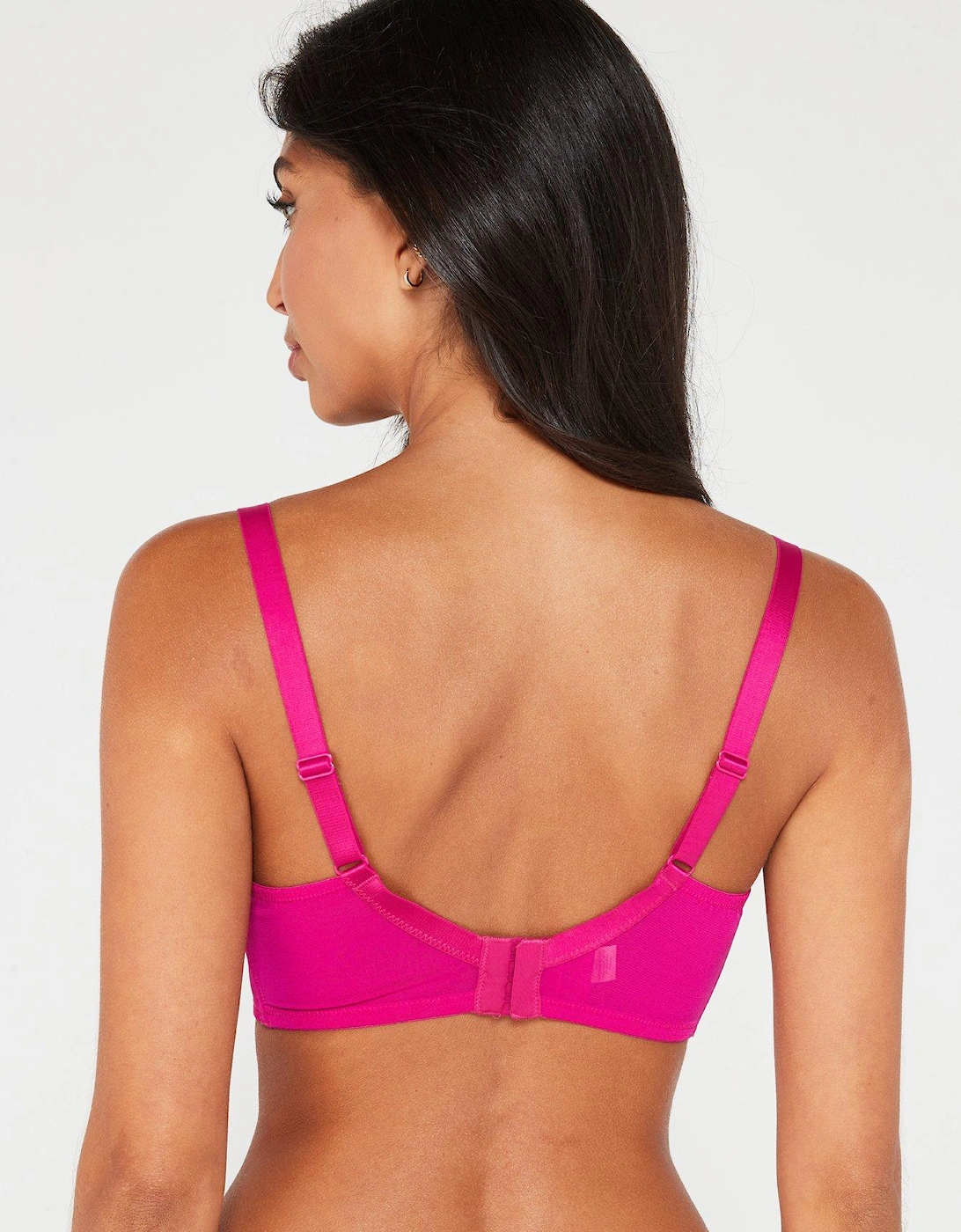 Orison Non Padded Wired Bra - Pink
