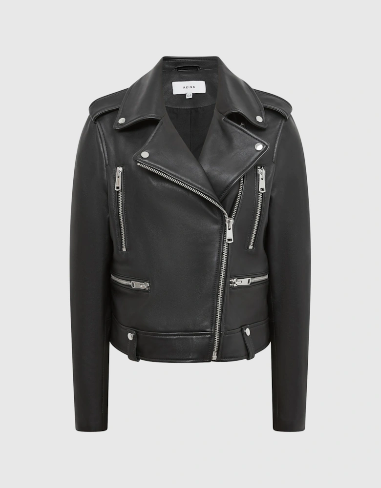 Leather Biker Jacket