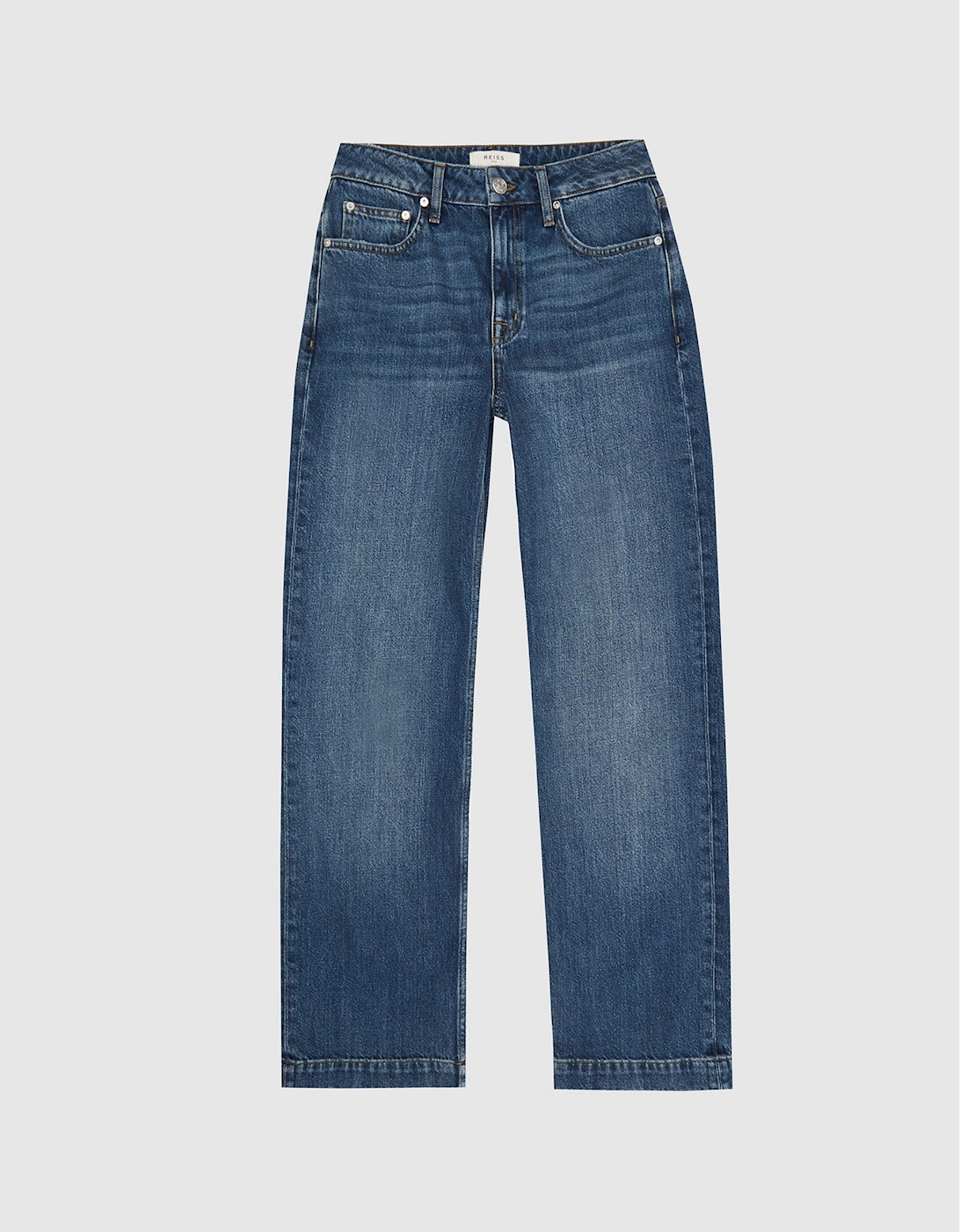 Mid Rise Relaxed Wide Leg Jeans, 2 of 1