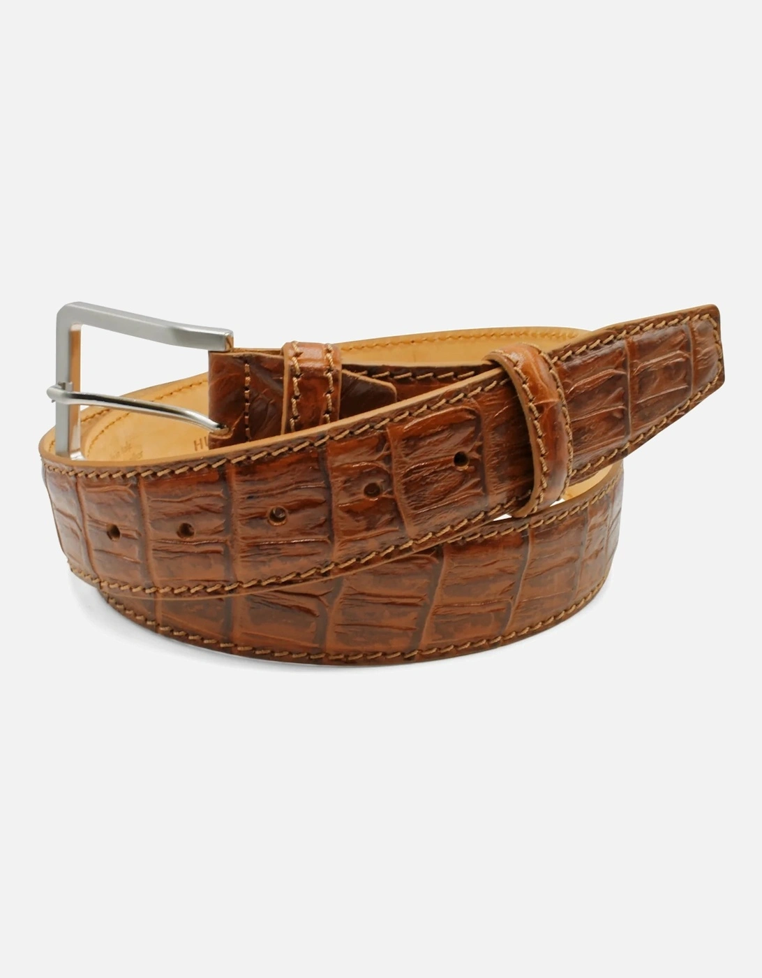 Mcenroe Mock Croc Belt 003 Honey, 3 of 2