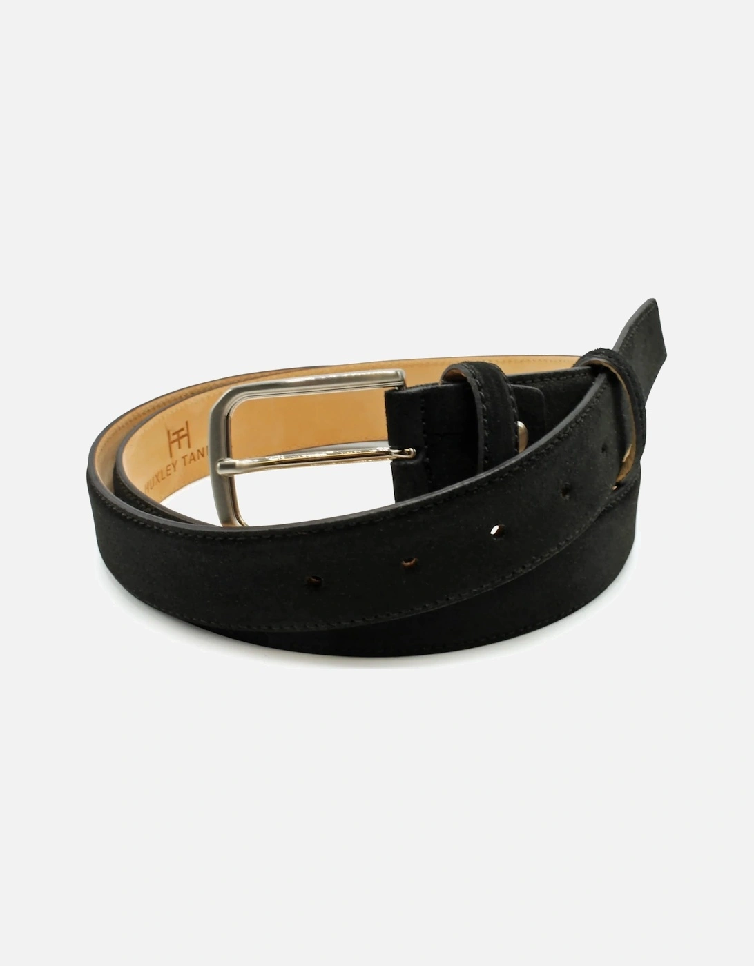 Palmer Suede Belt 001 Black, 3 of 2