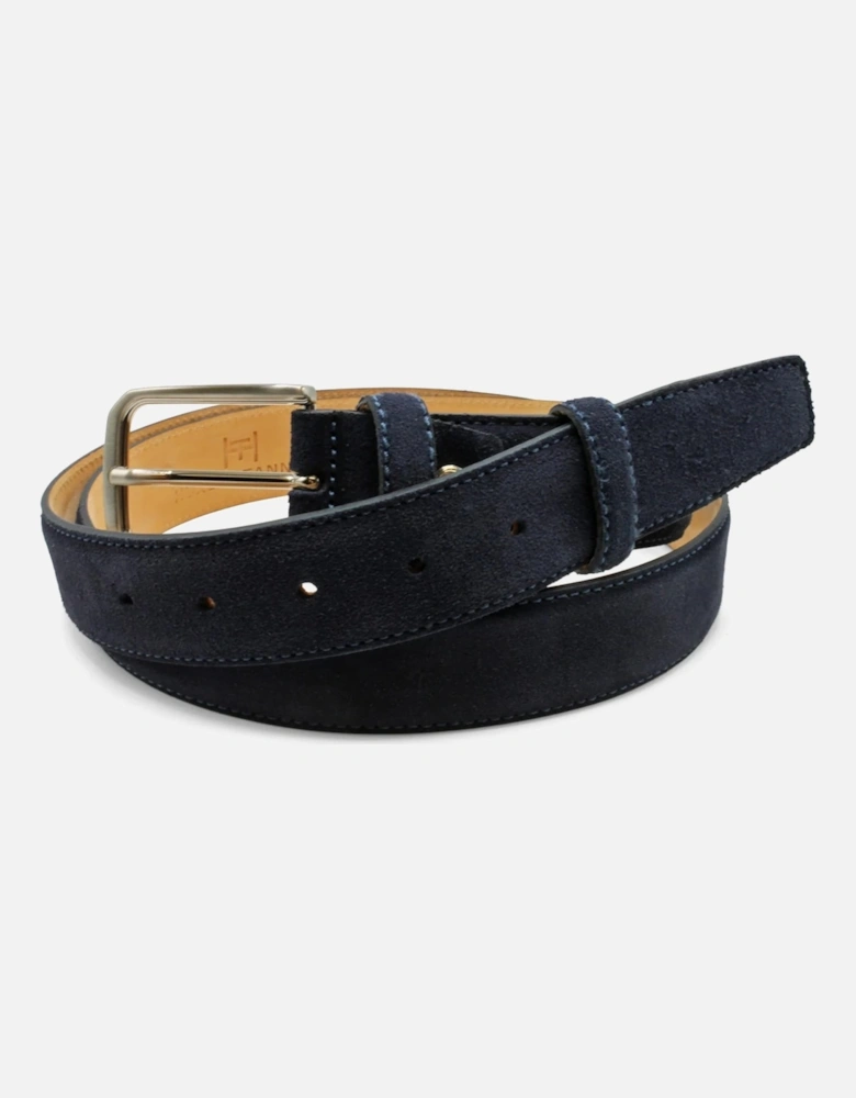 Palmer Suede Belt 003 Navy