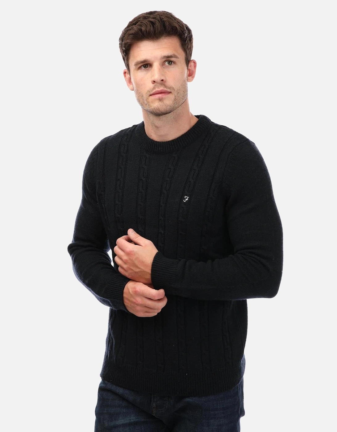 Mens Winston Crew Knit, 9 of 8