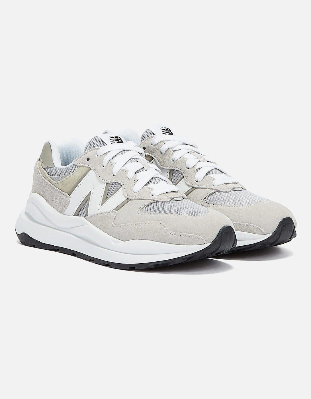 57/40 Grey/White Trainers, 9 of 8