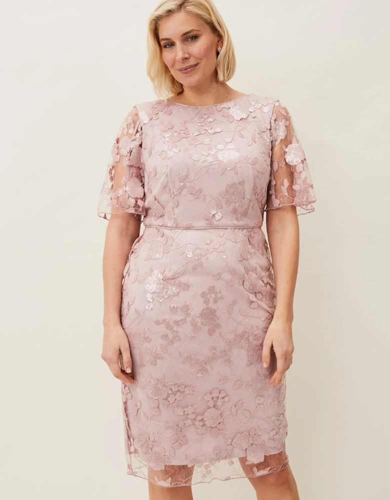 Harlow Sequin Lace Dress