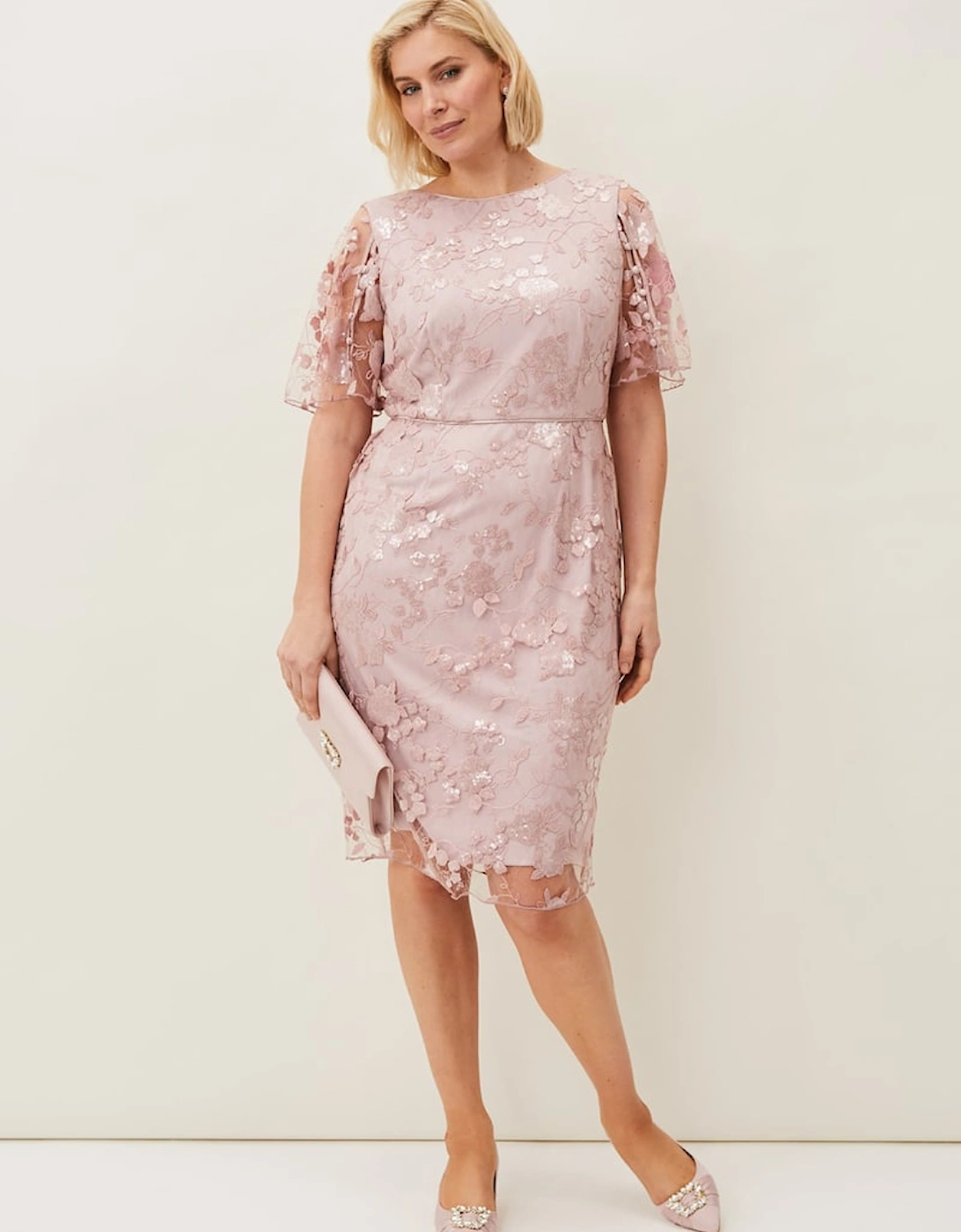 Harlow Sequin Lace Dress, 7 of 6