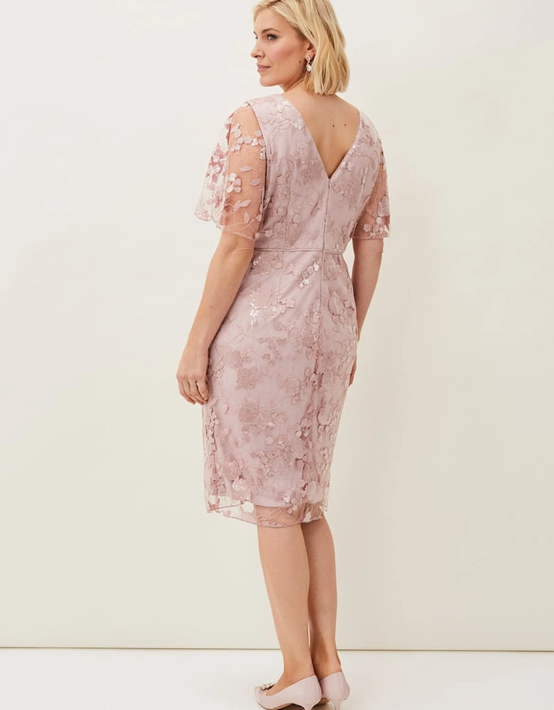 Harlow Sequin Lace Dress