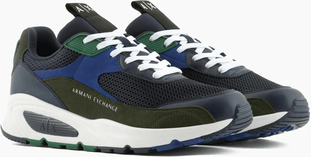 Green/Blue Mesh Sneaker Trainer