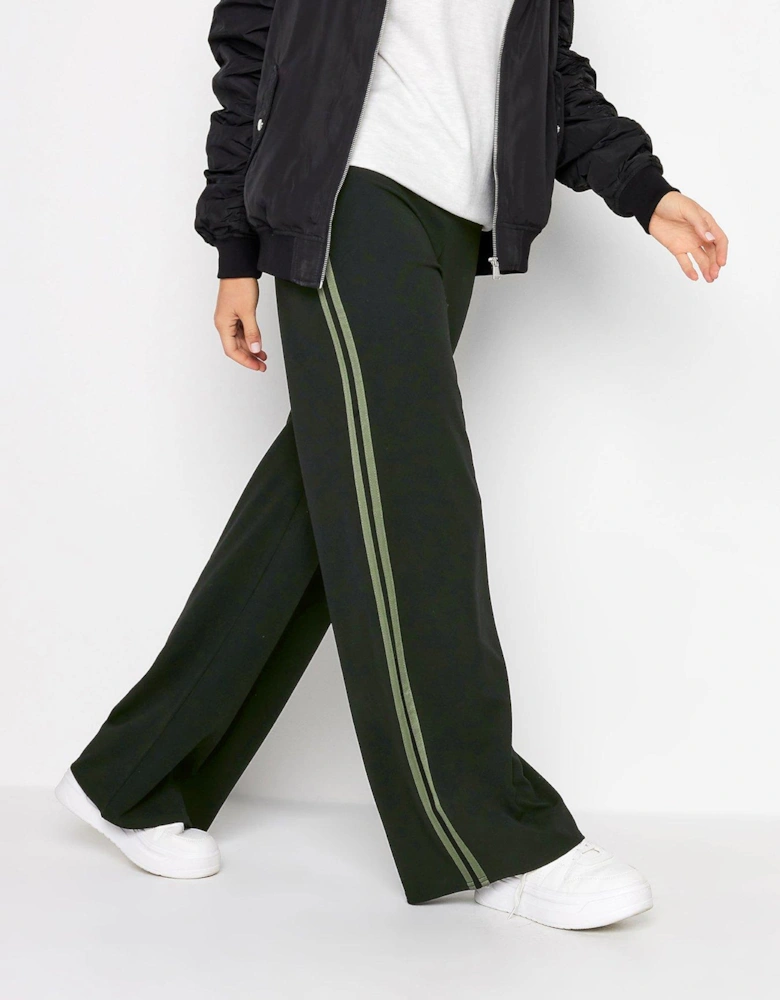 Khaki Side Stripe Trousers