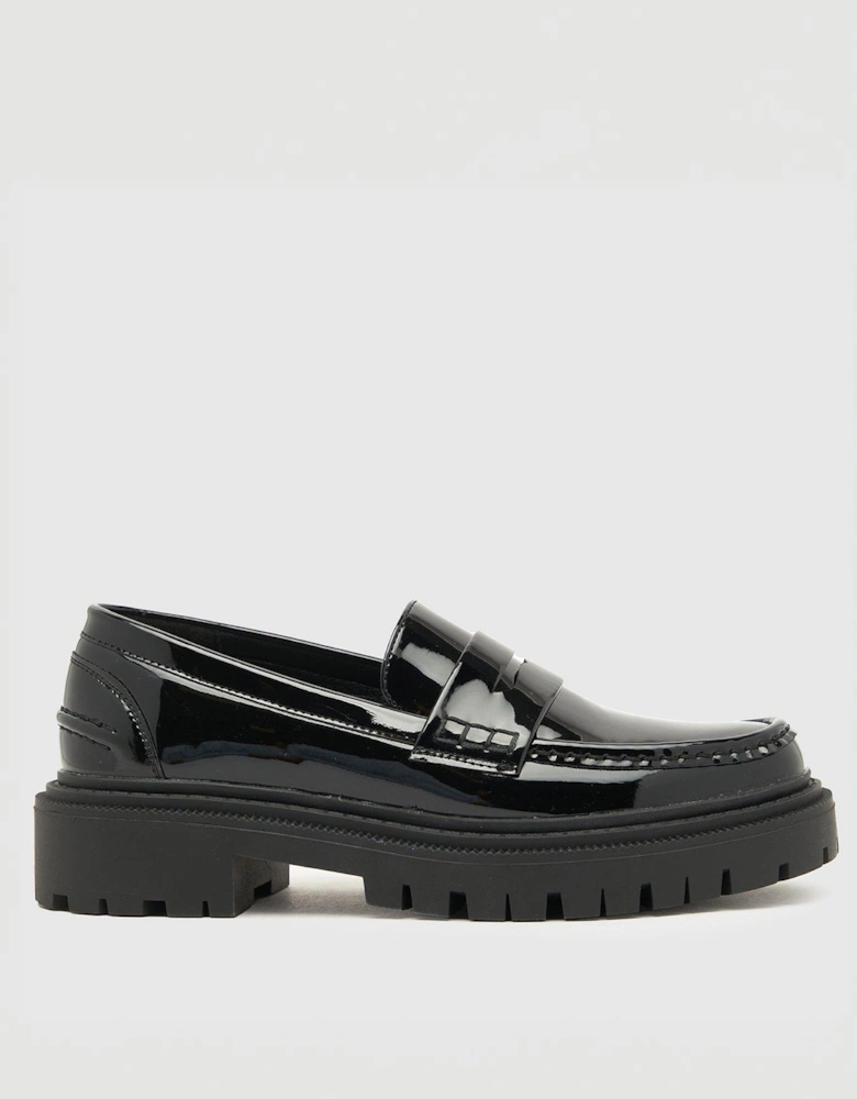 Lexis Chunky Loafer - Black