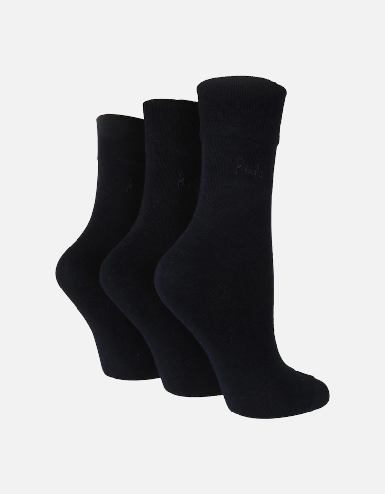 3 PAIR LADIES JEAN GENTLE GRIP SOCKS