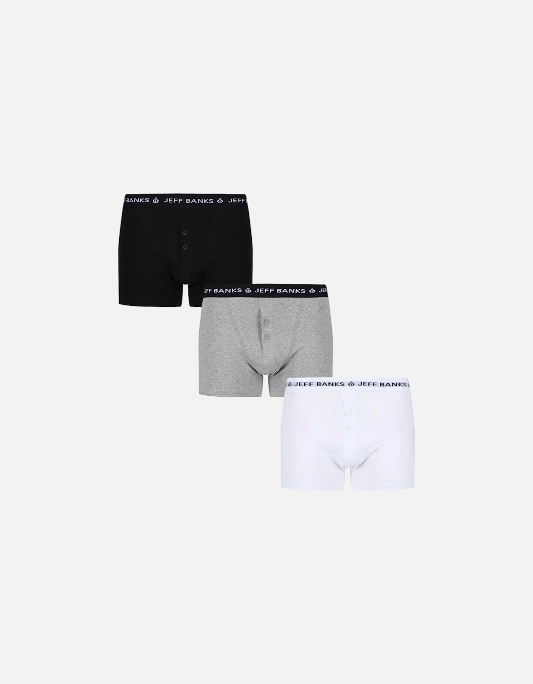 3 PAIR MENS KNITTED BOXER SHORTS, 2 of 1
