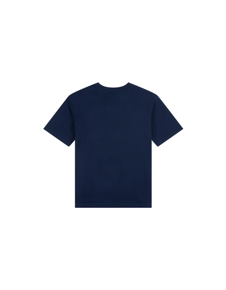 Boys Collegiate Oversized T-Shirt - Navy Blazer
