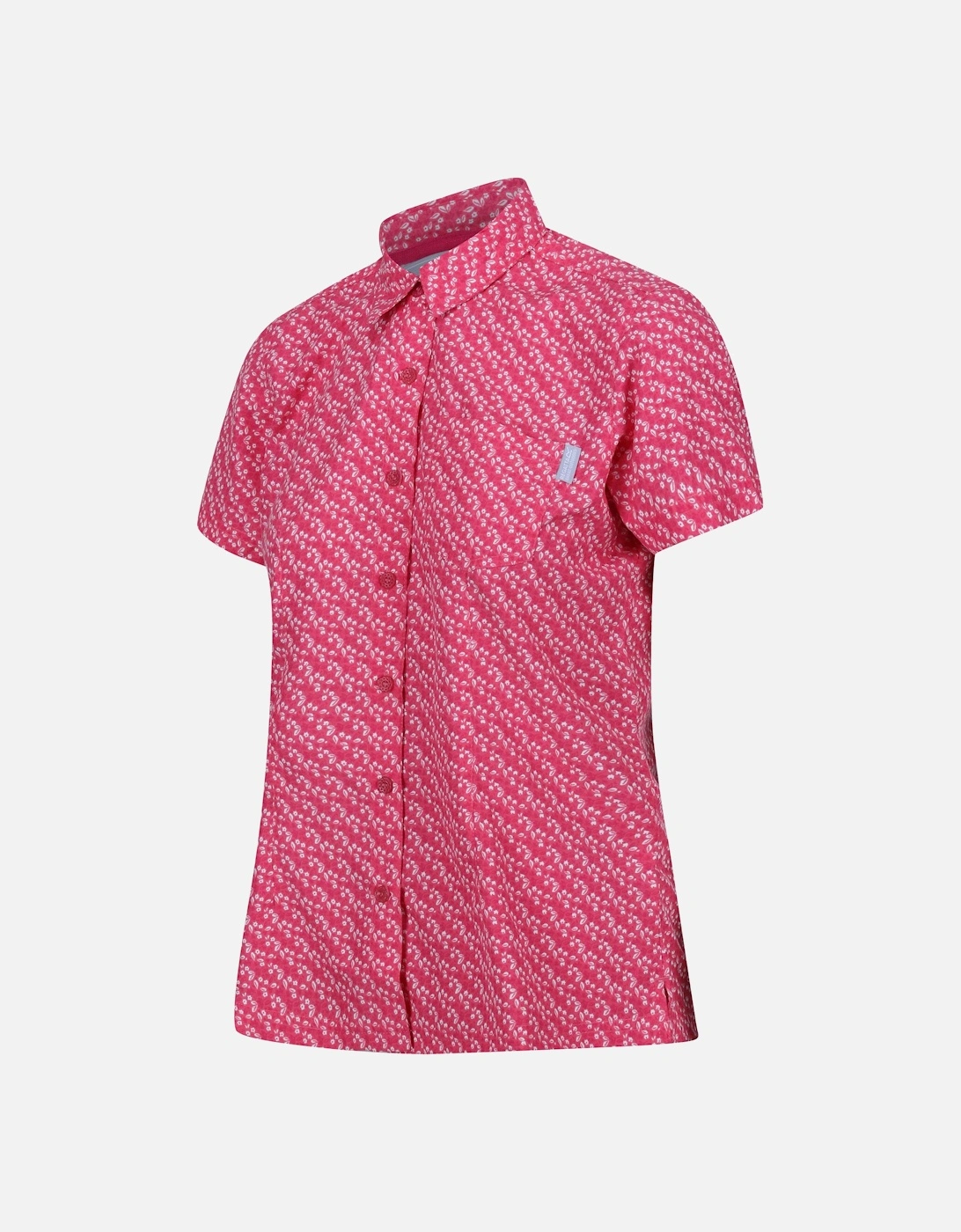 Womens/Ladies Mindano VII Blossom Short-Sleeved Shirt