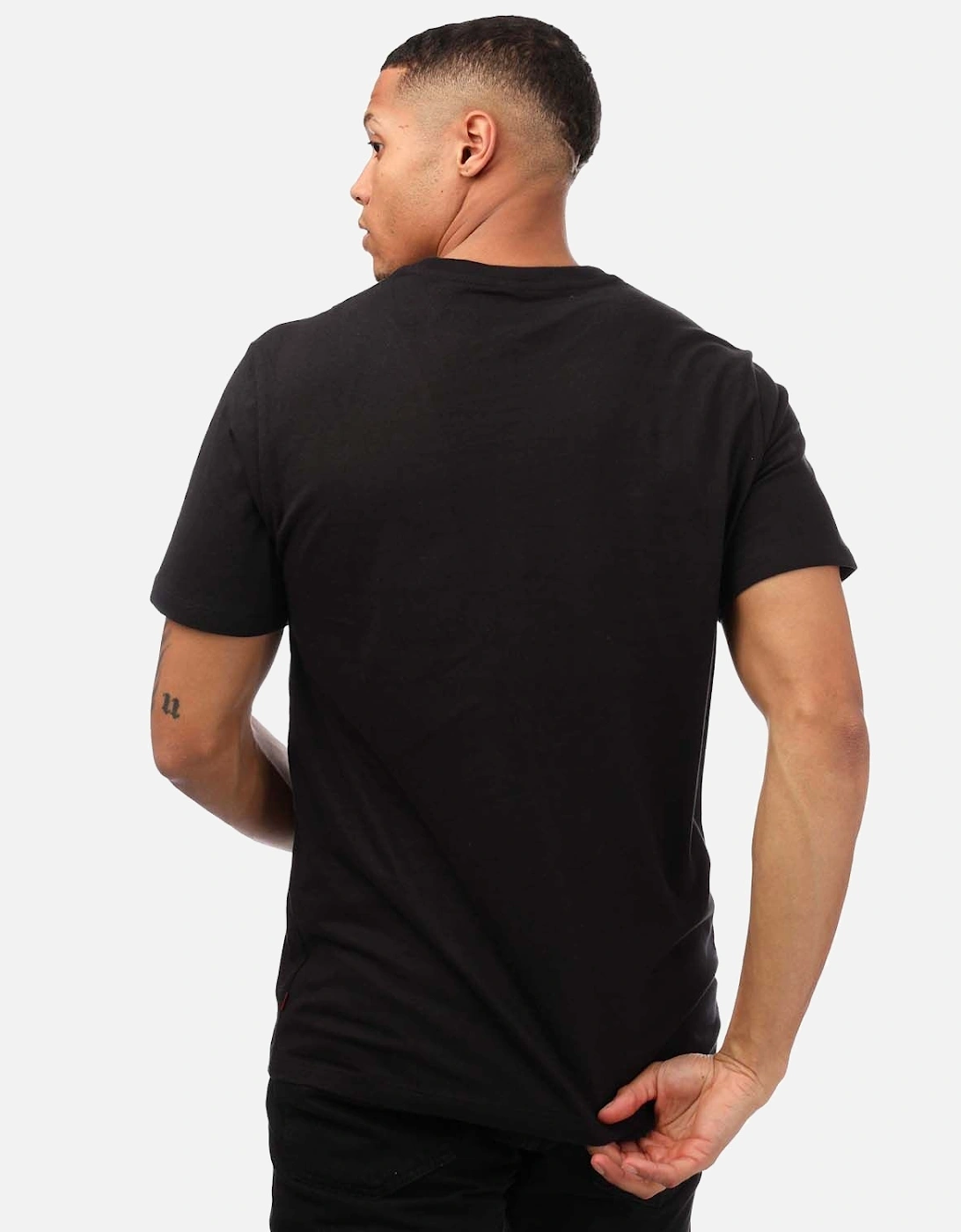 Mens Graphic Set-In Neck T-Shirt