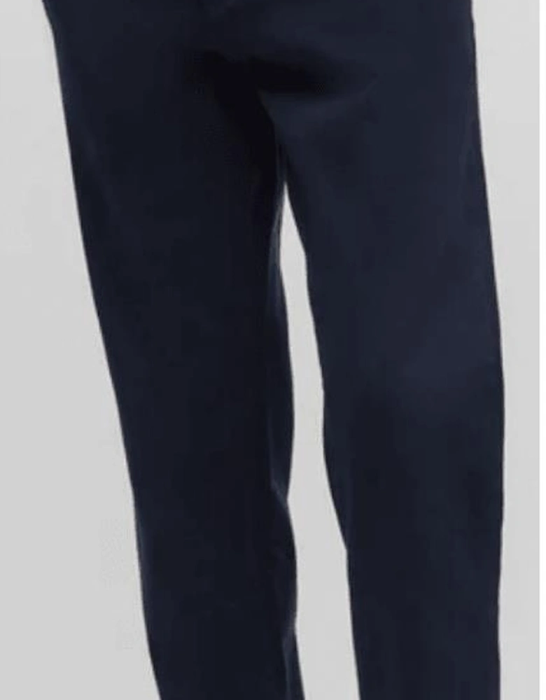 Tapered Fit Navy Chino Trousers