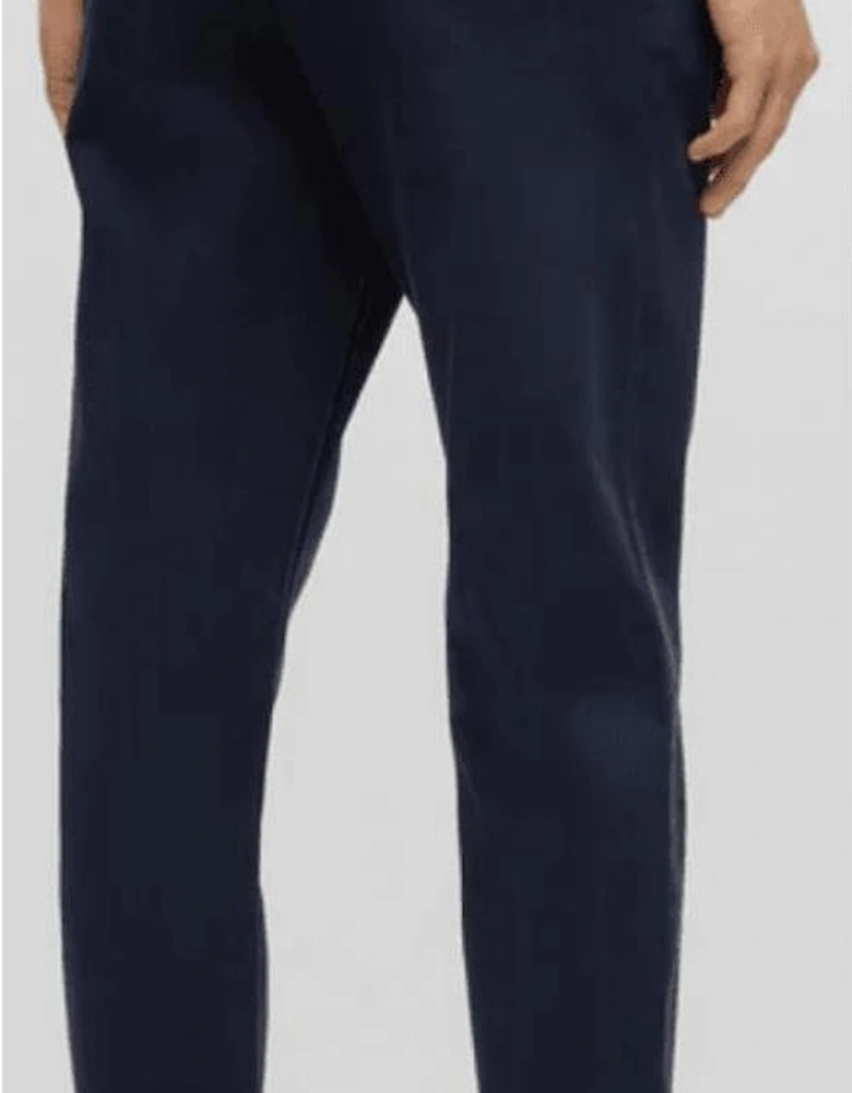 Tapered Fit Navy Chino Trousers