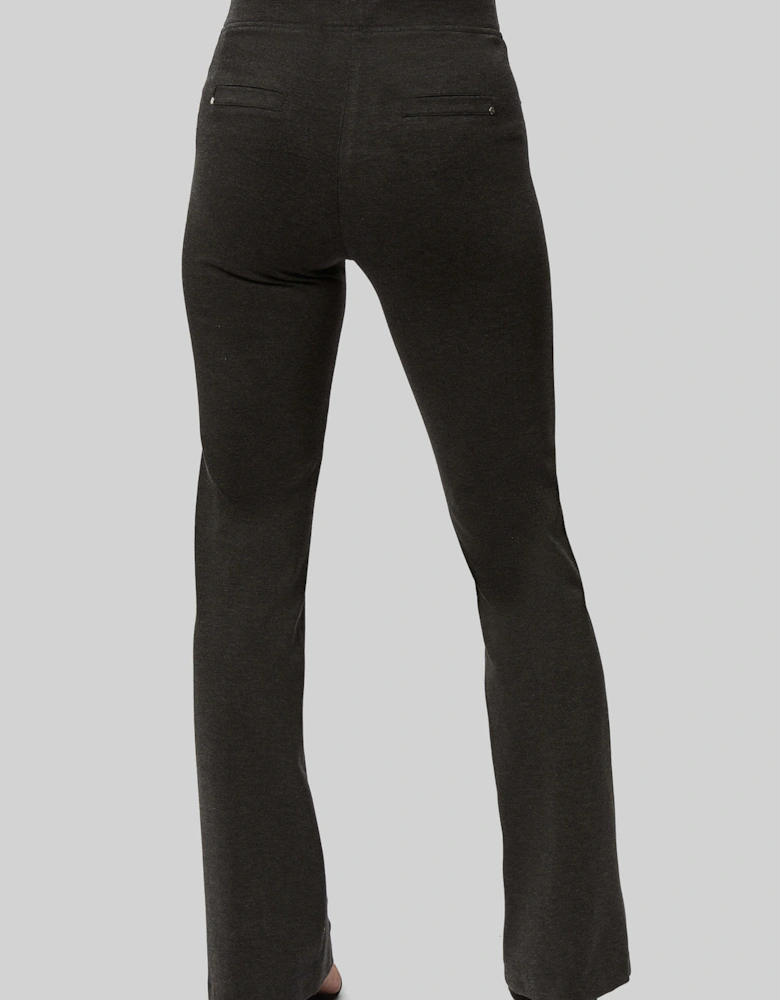 Boot Leg Trousers Grey