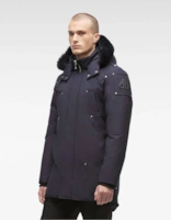 Navy With Black Shearling