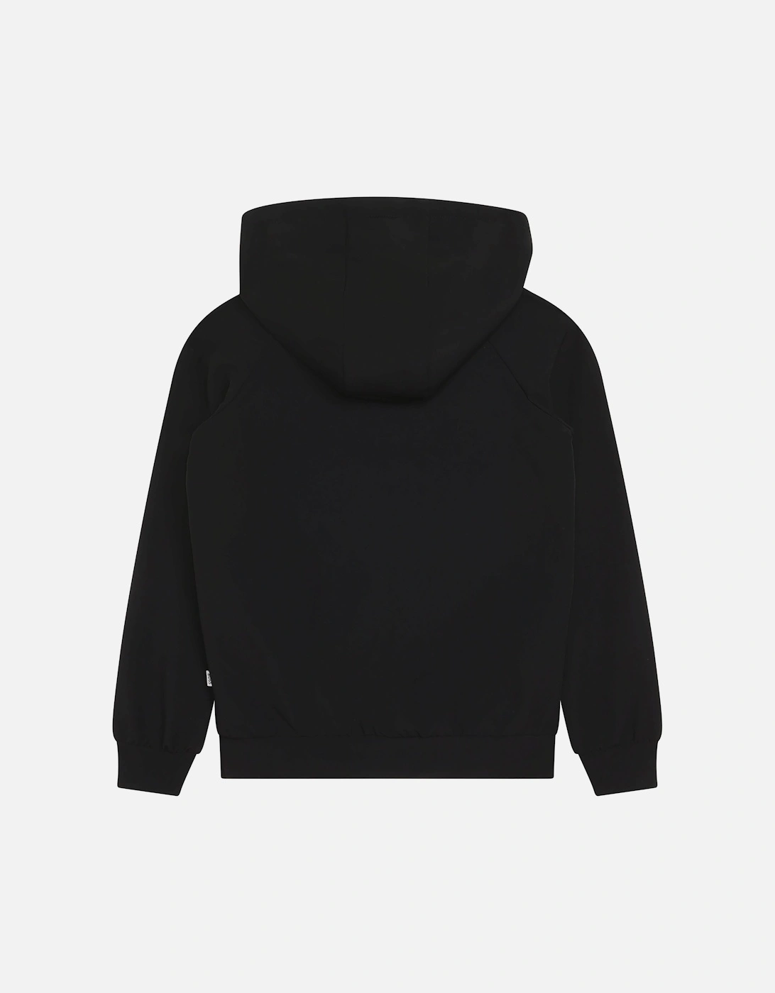 Boss Boys Logo Hoodie in Black