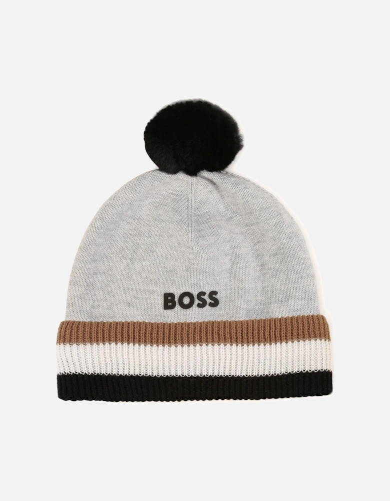 Boss Baby Boys Logo Hat in Grey