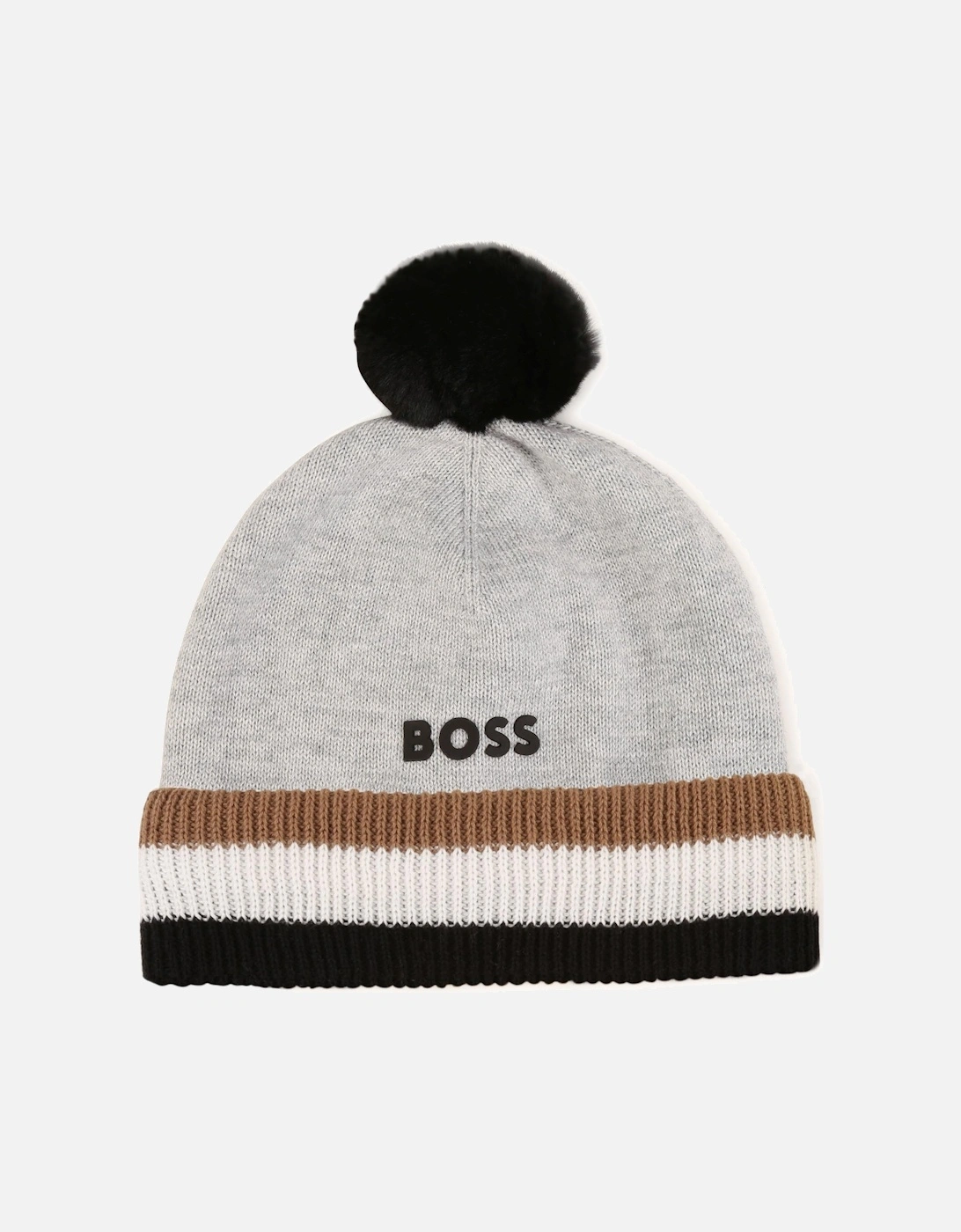 Boss Baby Boys Logo Hat in Grey, 3 of 2