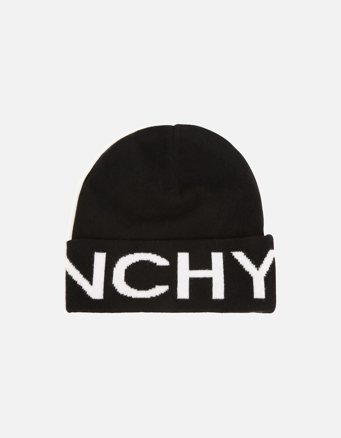 Boys Logo Beanie in Black