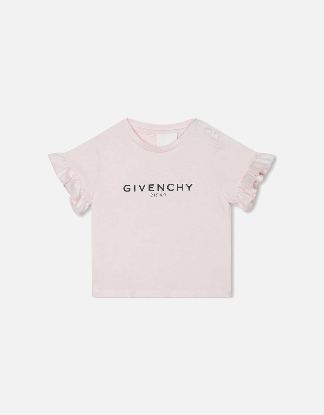 Baby Girls Logo T-shirt in Pink, 3 of 2