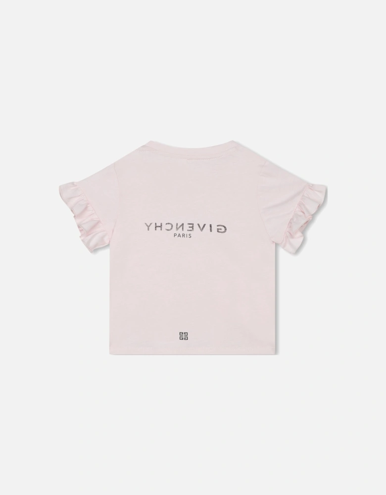 Baby Girls Logo T-shirt in Pink