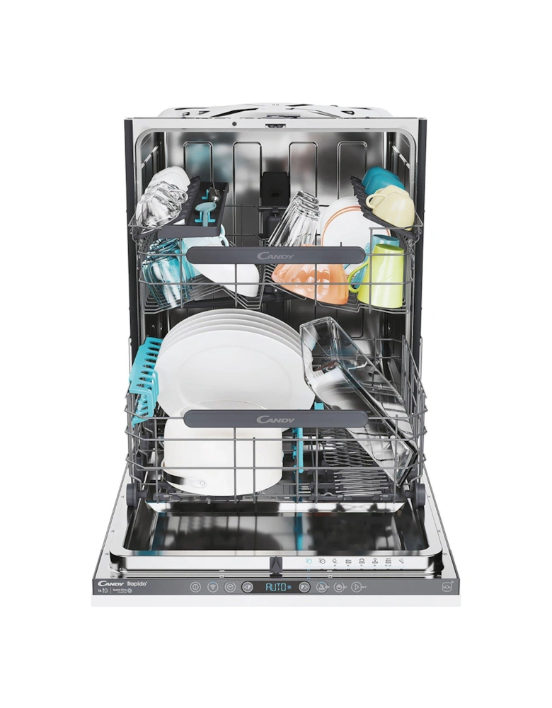 CI6C4F1PMW-80, 60cm Dishwasher, 16 place settings, C energy,  Powerwash, WIFI (9.5) - White