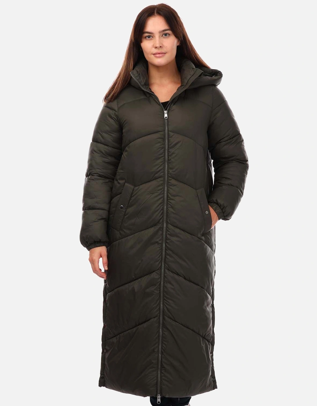 Womens Uppsala Long Coat, 5 of 4