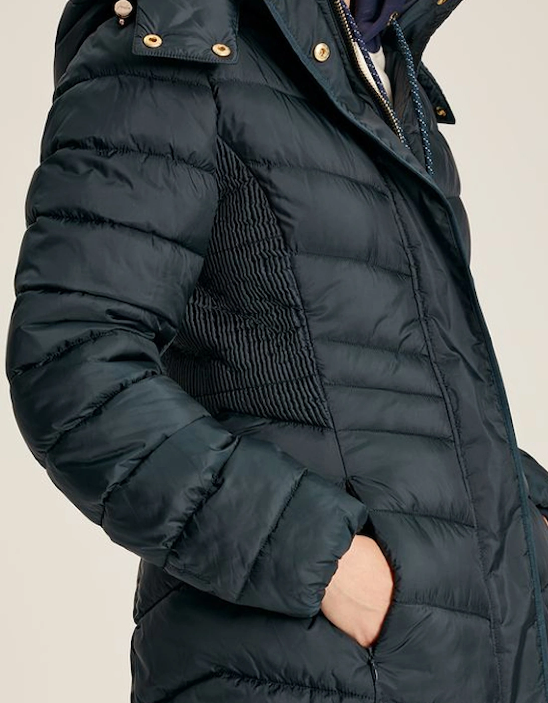 Women's Pembury Long Padded Coat Dark Navy