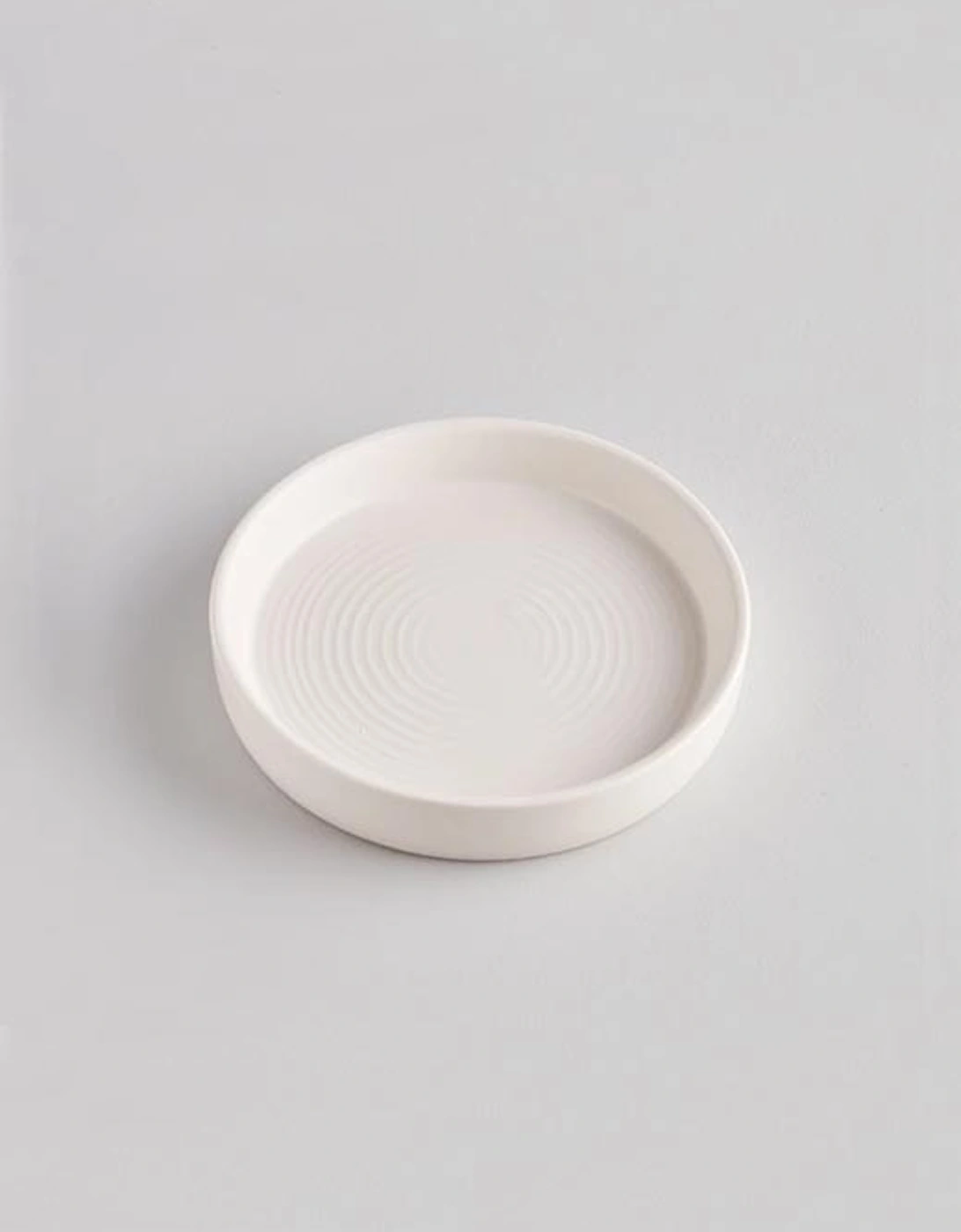 St Eval White Candle Plate Small, 4 of 3
