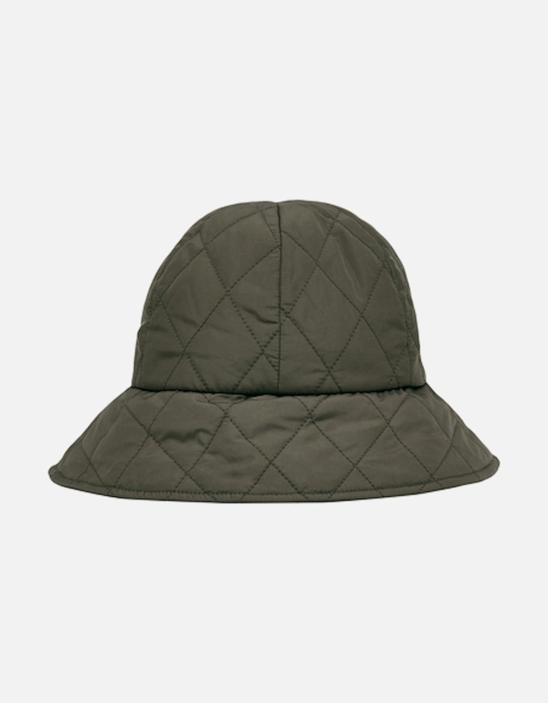Harriet Quilted Bucket Hat Heritage Green -One Size