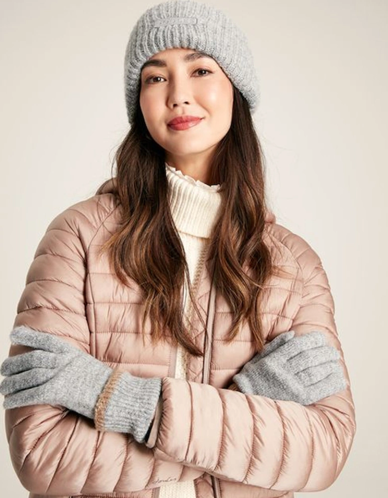 Eloise Knit Glove Greymarl -One Size