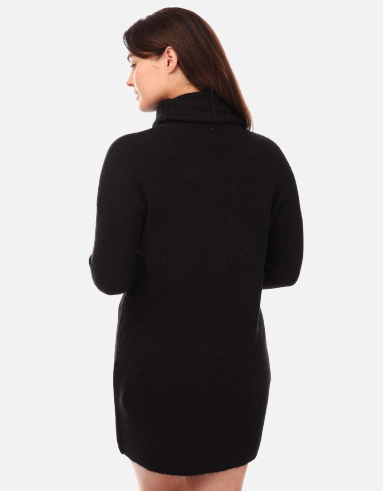 Womens Jana Cowl Neck Jumper Dress