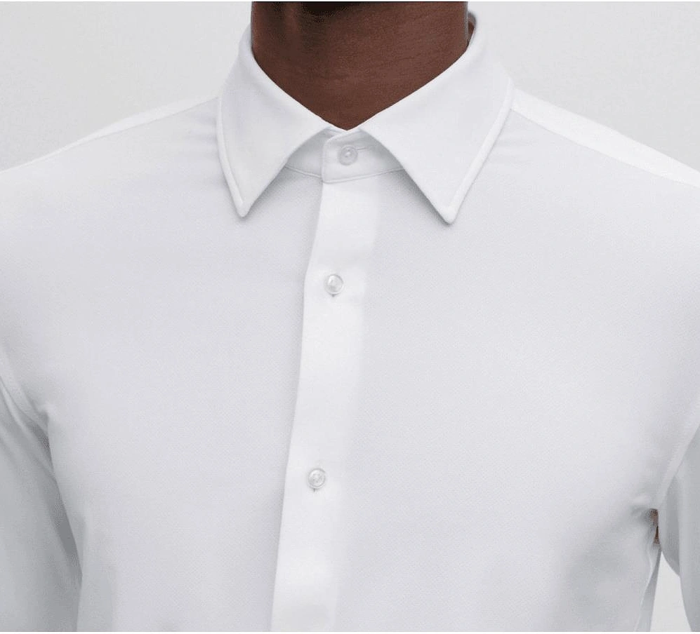 P-Hank-Kent Slim Fit White Shirt
