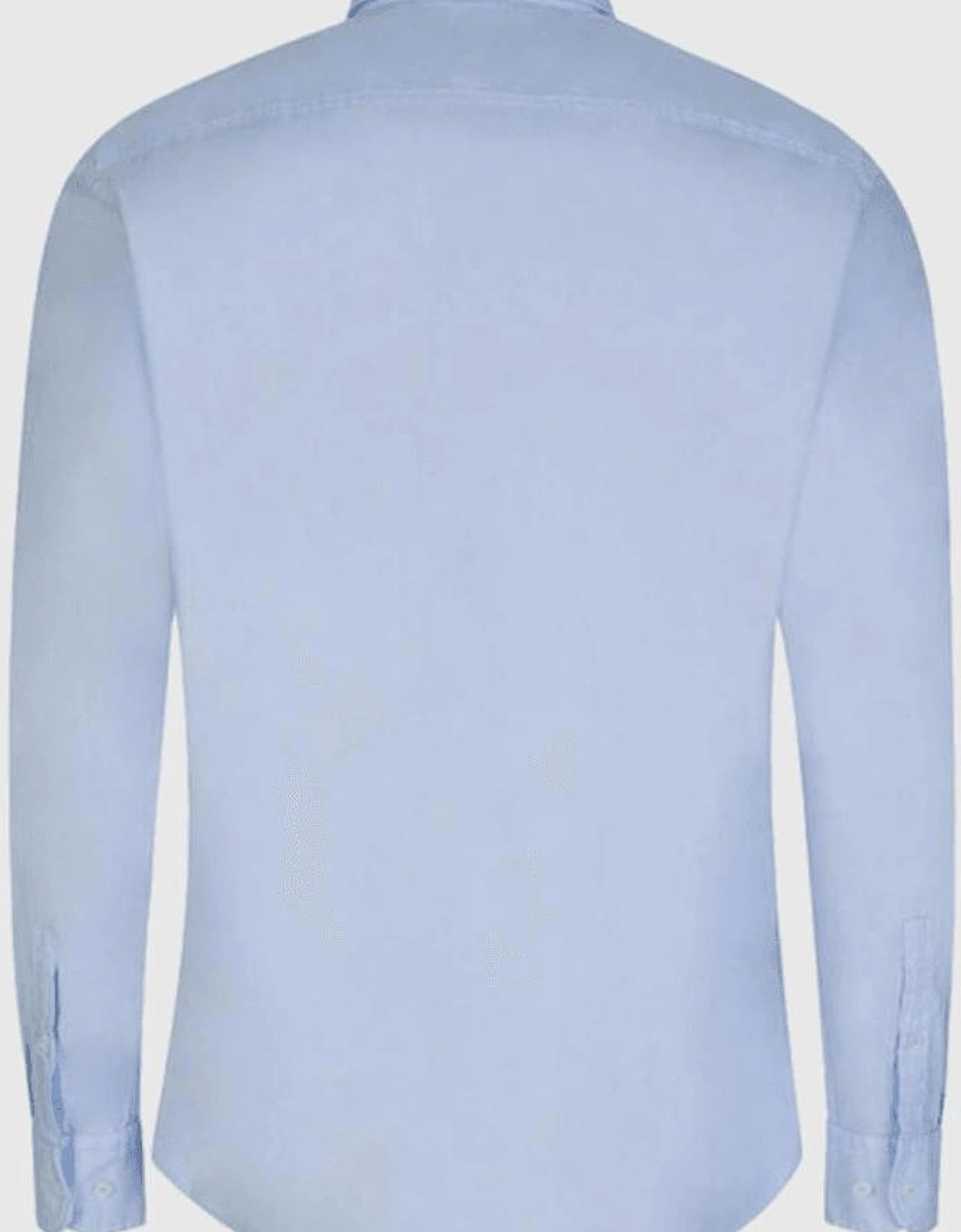 C-Hal Embroidered Logo Regular Fit Light Blue Shirt
